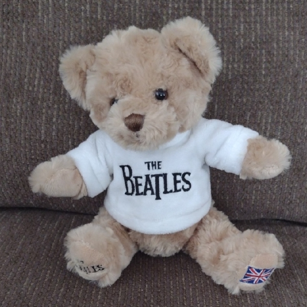 The Beatles Tan Teddy Bear Keel Toys No Ear Tag Like New